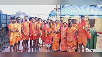 जामताड़ा से सुल्तानगंज रवाना हुआ 30 कांवरियों का जत्था