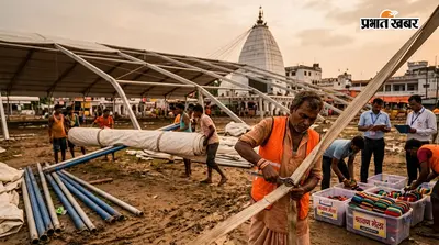 श्रावणी मेला 2026 की तैयारियां तेज, 50 लाख के बजट से श्रद्धालुओं के लिए वाटरप्रूफ पंडाल और रिस्ट बैंड की व्यवस्था