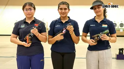 ईशा सिंह ने जीता गोल्ड तो मनु भाकर ने दिलाया ब्रॉन्ज; भारत पदक तालिका में दूसरे स्थान पर पहुंचा
