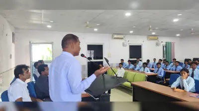 आरके कॉलेज में BCA के नए छात्रों का इंडक्शन कार्यक्रम, प्रधानाचार्य ने दिए सफलता के टिप्स
