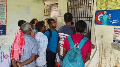 सिमरी बख्तियारपुर स्टेशन पर यूटीएस सेवा ठप, जनरल टिकट नहीं मिलने से यात्रियों की बढ़ी परेशानी