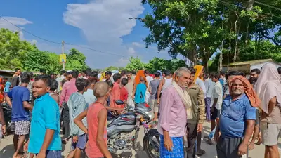 बेटी को थाना ले जा रहे पिता की हादसे में मौत, परिजनों ने जताया हत्या का शक