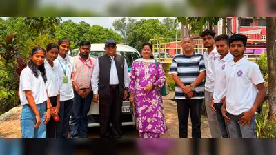 राज्य स्तरीय रेड रन प्रतियोगिता के लिए मुंगेर विश्वविद्यालय से छह प्रतिभागी रवाना, एनएसएस ने दी शुभकामनाएं