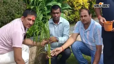 शेखपुरा गौशाला में चला ‘एक पेड़ मां के नाम’ अभियान, लोगों ने लगाए फलदार और छायादार पौधे