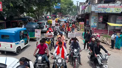संतों के आह्वान पर दरभंगा में गो सम्मान यात्रा, राष्ट्रपति के नाम सौंपा गया मांगपत्र