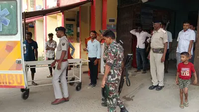 नरकटियागंज में दिनदहाड़े फायरिंग, युवक को मारी गोली, आरोपी की तलाश में पुलिस