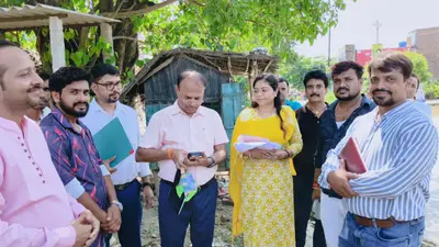 नलजल योजना में अनियमितता की शिकायत पर अधीक्षण अभियंता का निरीक्षण, 15 दिन में कमियां दूर करने का निर्देश
