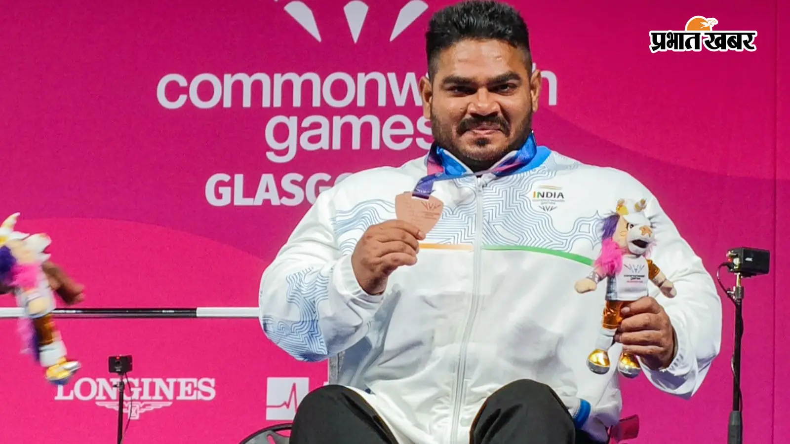 पोलियो से जूझ झंडू ने CWG 2026 में जीता कांस्य