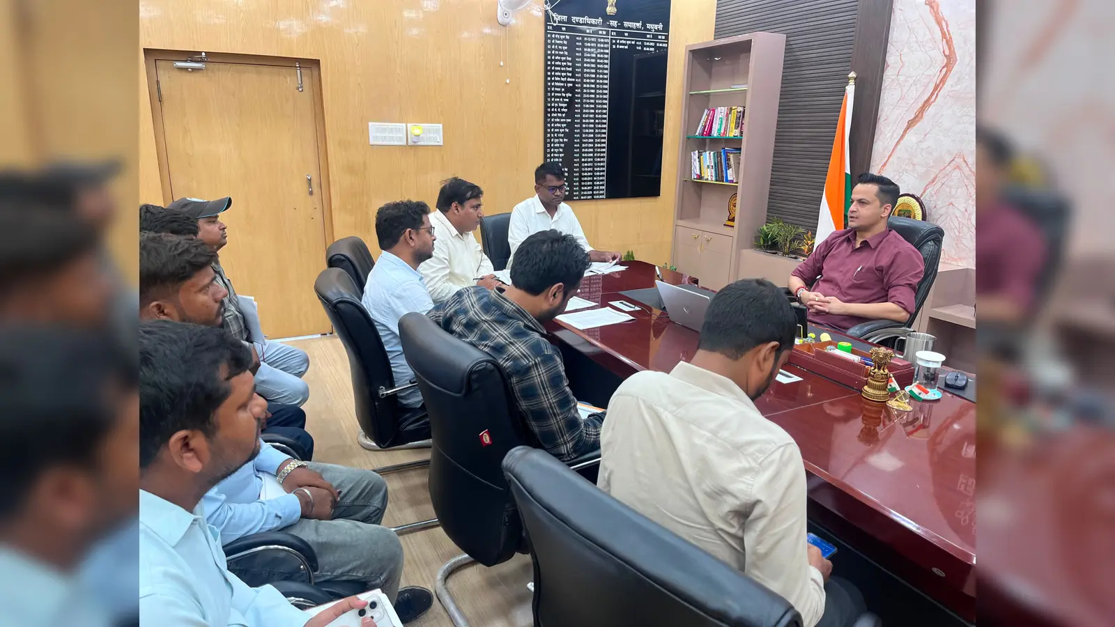 मधुबनी में पेयजल संकट पर डीएम सख्त, खराब नलों और चापाकलों को तुरंत चालू करने के निर्देश
