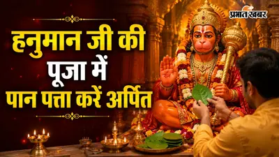 हनुमान जी के उपाय : हनुमान जी को पान चढ़ाने से दूर हो सकते हैं ग्रह दोष, जानें सही नियम और धार्मिक महत्व