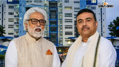 शुभेंदु अधिकारी से मिले सुदीप बंद्योपाध्याय, नवन्ना में चली आधे घंटे लंबी बैठक