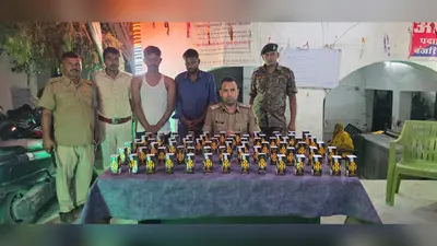 बंजरिया: झखिया चौक पर पुलिस की बड़ी कार्रवाई, अंग्रेजी शराब की खेप के साथ दो नामी शराब माफिया गिरफ्तार