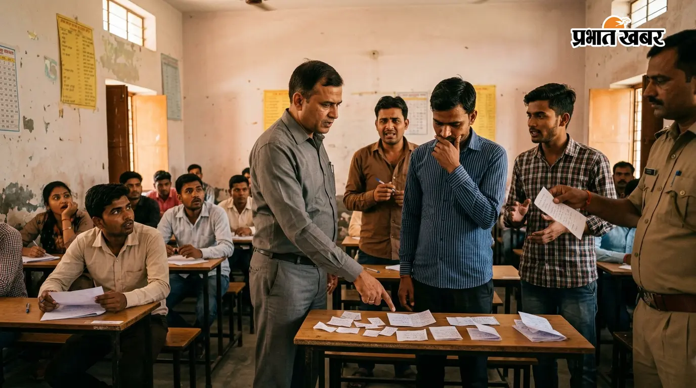 डीएलएड परीक्षा में चिट-पर्ची से नकल करते पकड़े गए 3 परीक्षार्थी, एडीएम के औचक निरीक्षण में खुलासा