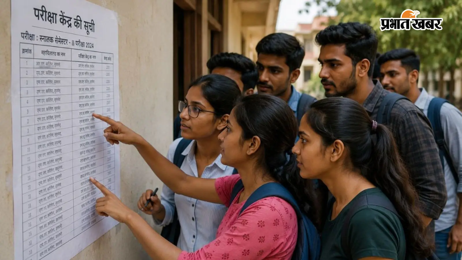 स्नातक सेमेस्टर-2 परीक्षा शुरू होने से पहले मुंगेर विवि ने एक और परीक्षा केंद्र में किया बदलाव, नयी सूचना जारी