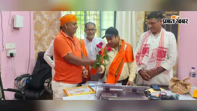 भोजपुर : स्वाभिमान भारत मंच ने अंचलाधिकारी के जनहित कार्यों को सराहा, किया सम्मानित