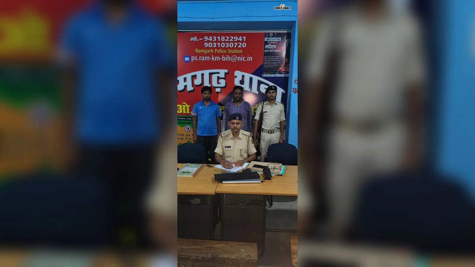 कैमूर में नशे पर पुलिस का शिकंजा,वाहन जांच के दौरान दो युवक गिरफ्तार,भेजे गये जेल