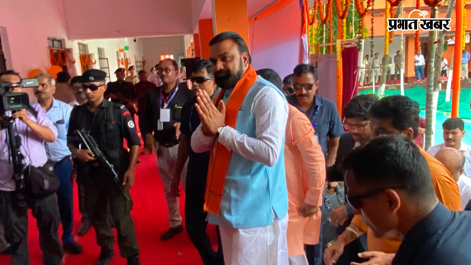 तारापुर पहुंचे मुख्यमंत्री सम्राट चौधरी, 10 मॉडल विद्यालयों और आदर्श थाना हरपुर का किया उद्घाटन