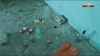 सारण के परसा में WPU कचरा भवन का ताला तोड़कर चोरी, चोरों ने की शराब पार्टी