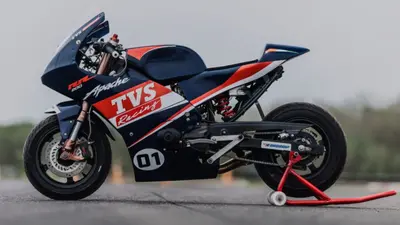 10 से 14 साल के बच्चों के लिए लॉन्च हुई TVS Apache RR 200 Mini, दौड़ती है 110 km/h की स्पीड से