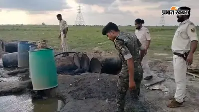 चापर दियारा में एएलटीएफ का सर्च ऑपरेशन, 6 दर्जन से अधिक शराब भट्ठियां ध्वस्त, 85 हजार लीटर जावा नष्ट