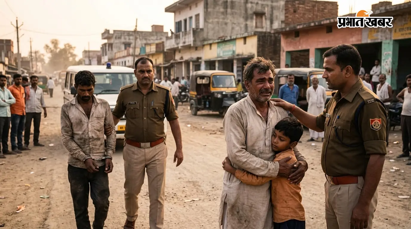 रेलवे स्टेशन से रिश्तेदार के घर जा रहे थे पिता-पुत्र, रास्ते में हुआ अपहरण, अब एक आरोपी गिरफ्तार