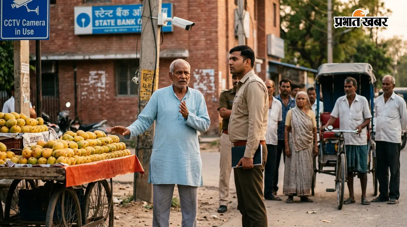 बैंक से पैसे निकालकर आम खरीदने रुके थे बुजुर्ग, चंद सेकंड में ₹40 हजार लेकर भागा उचक्का, CCTV फुटेज खंगालने में जुटी पुलिस
