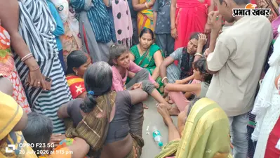 नवादा में मासूम बच्ची की मौत के विरोध में सड़क पर उतरे ग्रामीण, पांच घंटे ठप रहा आवागमन