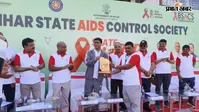 बिहार रेड रन में समस्तीपुर को उत्कृष्ट सहभागिता पुरस्कार, जीएमआरडी कॉलेज के नोडल पदाधिकारी सम्मानित