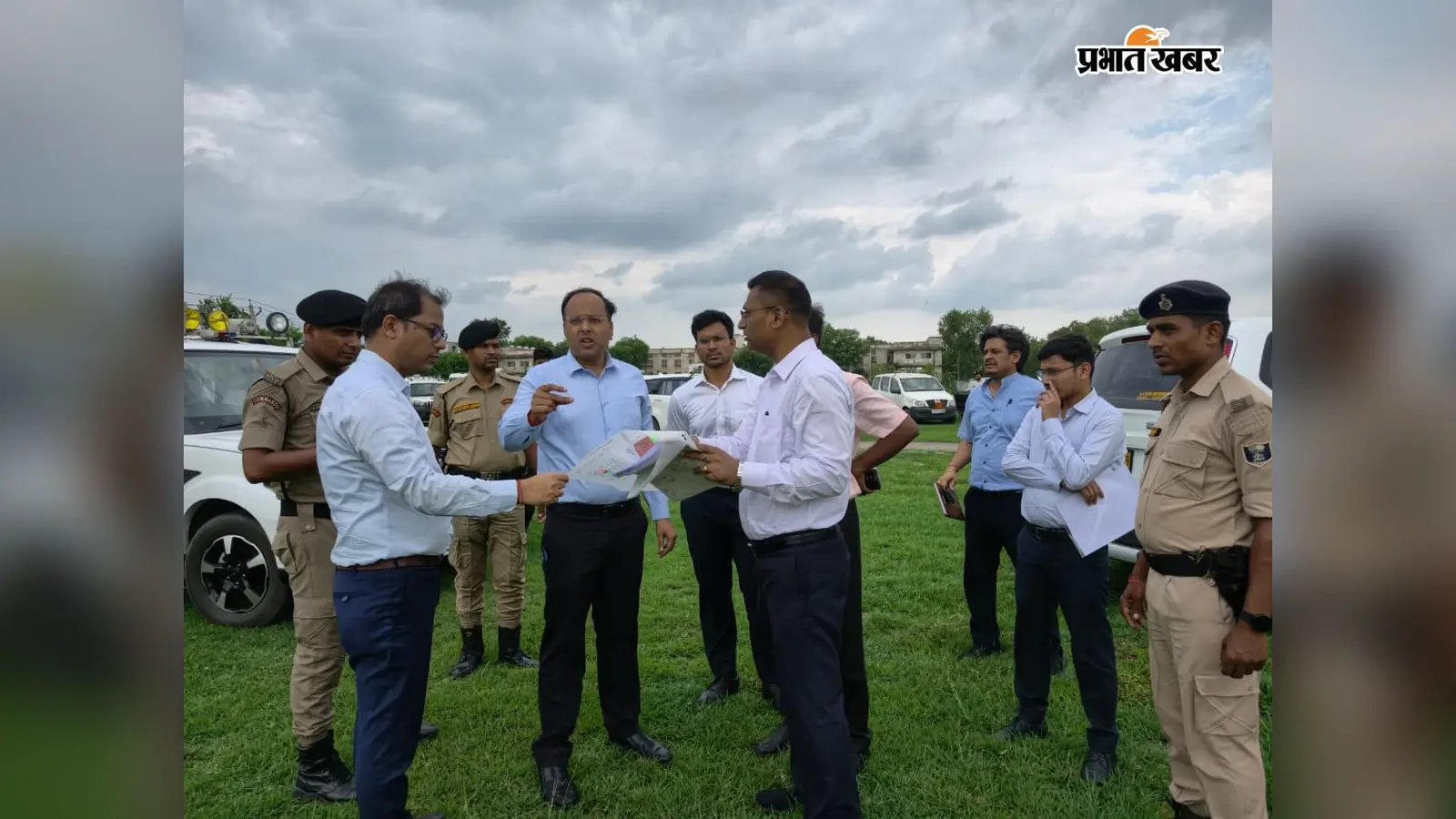 गया जी में गोट-सीमेन स्टेशन निर्माण को मिलेगी रफ्तार, डीएम ने टेकुना फॉर्म का किया निरीक्षण