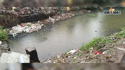 गया जी : मनसरवा नाला बना कूड़ाघर, बारिश में फिर बढ़ सकता है जलजमाव का खतरा