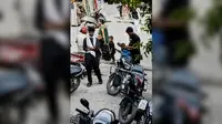 सीवान में मैरवा SBI एडीबी शाखा के बाहर से बाइक चोरी, सीसीटीवी में कैद हुई वारदात