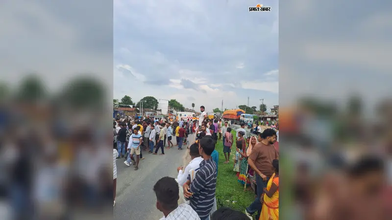 गया जी में तेज रफ्तार हाइवा ने बाइक सवार को रौंदा, मौके पर मौत; चालक वाहन समेत गिरफ्तार