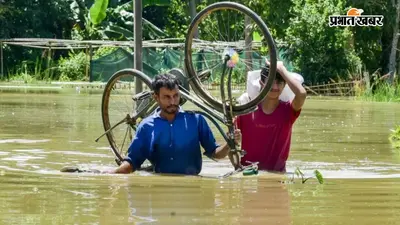 असम के शिवसागर में बाढ़ का कहर, बेजबरुआ बोले- 12 घंटे मौत के साए में तैरता रहा दीवान, बाढ़ ने उजाड़ दी पूरी जिंदगी
