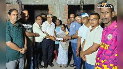बीडीसीए ने स्व. महेंद्र महतो के परिवार को दी आर्थिक सहायता