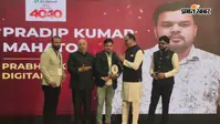 दिल्ली में गूंजा झारखंड का नाम, प्रभात खबर डिजिटल के पत्रकार प्रदीप महतो को मिला '40 अंडर 40' सम्मान