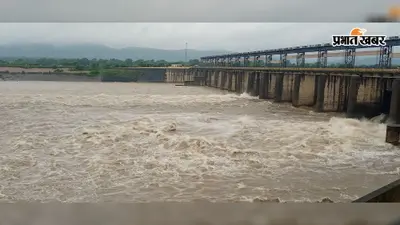 गालूडीह बराज के दो गेट खोल 1200 क्यूमेक पानी छोड़ा जा रहा
