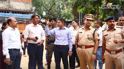 डीएम-एसपी ने कांवरिया पथ का किया मैराथन निरीक्षण, अधिकारियों को दिए निर्देश-कांवरियों की सुविधा सर्वोपरि