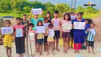 तुंबापहाड़ में चित्रकला प्रतियोगिता से निखरी ग्रामीण बच्चों की प्रतिभा, रंगों के जरिये दिखी रचनात्मक सोच