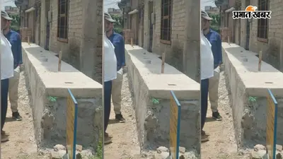 खिड़की की ऊंचाई तक बना दिया नाला, मुजफ्फरपुर में घरों में पानी घुसने का बढ़ा खतरा