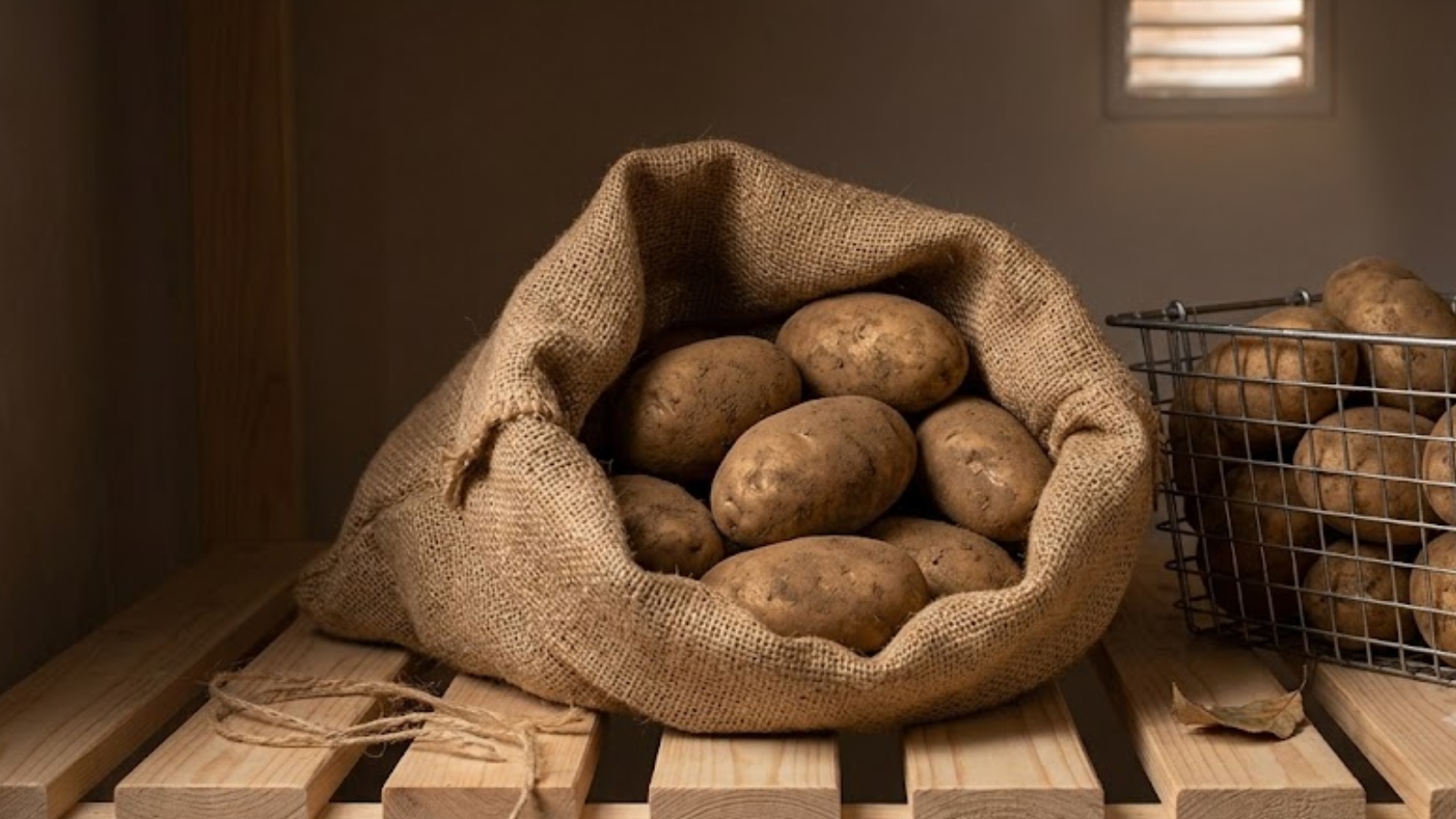 Potato Storage Tips, AI Image