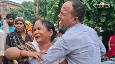 कछला घाट से लौट रहे श्रद्धालुओं के साथ हुआ हादसा, वाहन पलटने से हुई 1 की मौत, 6 अस्पताल में भर्ती
