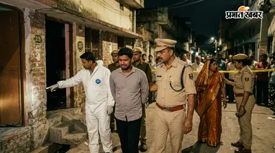मुजफ्फरपुर: रिटायर्ड बैंक अफसर दंपती मर्डर केस में सीन री-क्रिएट, परिजनों से पुलिस ने की पूछताछ