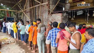 गुरु पूर्णिमा पर बिहटा के मंदिरों में लगी श्रद्धालुओं की लंबी कतारें, दिनभर गूंजते रहे धार्मिक जयघोष