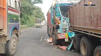 खगड़िया में NH-31 पर दो ट्रकों की आमने-सामने टक्कर, भागलपुर के 22 वर्षीय चालक की मौके पर मौत