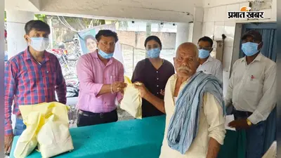 वैशाली: टीबी मरीजों के बीच पौष्टिक आहार का वितरण, अल्ट्रासाउंड संचालक ने लगाया विशेष शिविर