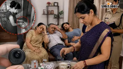 घर में रोज बन रही थी 'जहरीली चाय'! पति, सास-ससुर सब बीमार, हिडन कैमरे में कैद हुई पत्नी की करतूत