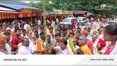सासाराम मां ताराचंडी धाम से शुरू हुआ श्रावणी मेला, डीएम ने किया ध्वजारोहण कर किया शुभारंभ