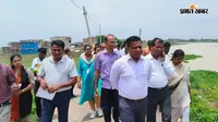 शेखपुरा : डीएम ने बाढ़ संभावित गांवों का किया निरीक्षण, राहत और बचाव तैयारियों का लिया जायजा