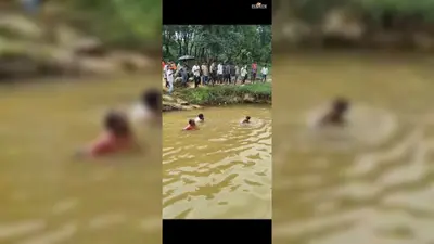 जगदीशपुर भेलवा टांड़ जंगल स्थित तालाब में दो छात्र डूबे, एक की मौत दूसरा गंभीर