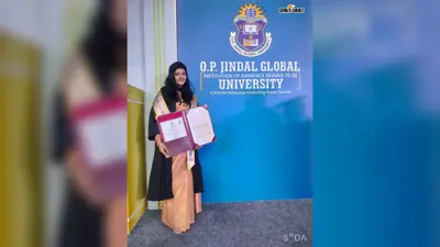 रक्सौल: रितु रानी को एआई में मास्टर ऑफ डिजाइन की उपाधि, ओपी जिंदल ग्लोबल यूनिवर्सिटी में मिला सम्मान